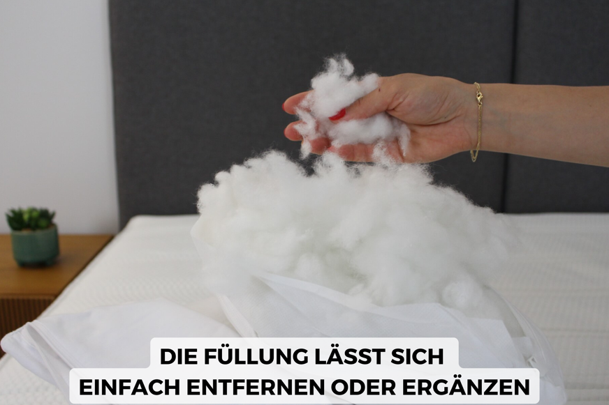 Füllung des mySheepi Kids Kissen